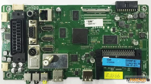 VESTEL17MB95, 23136054, 23135343, VESTEL SMART 42PF7175 42'' LED TV, Main Board, Ana Kart, VES420UNVL-S01